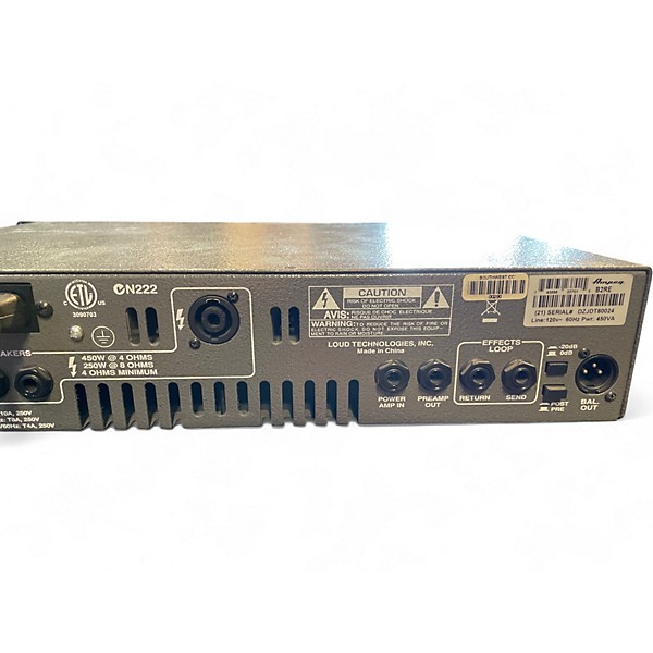 Used Ampeg B2RE 450W Bass Amp Head
