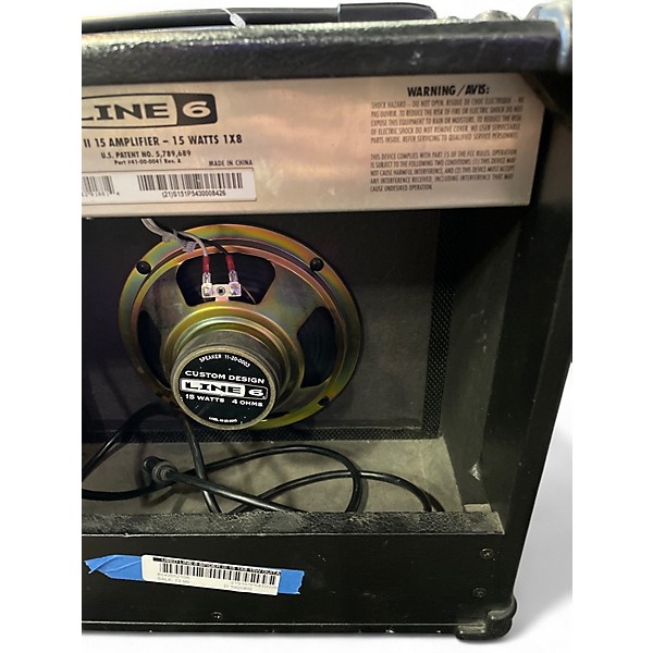 Used Line 6 Spider III 15 1X8 15W Guitar Combo Amp