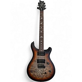 Used PRS SE EXOTIC CUSTOM 24-08 CHARCOAL CHERRY MIDNIGHT BURST Solid Body Electric Guitar