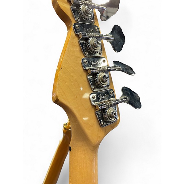Vintage 1977 Fender Precision Bass Natural Electric Bass Guitar