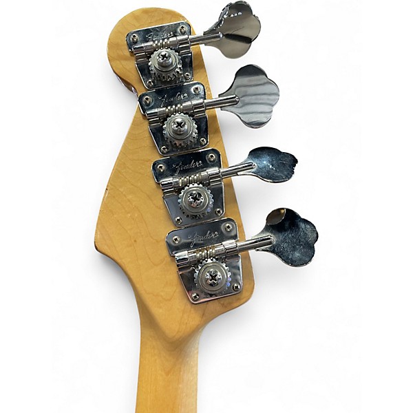 Vintage 1977 Fender Precision Bass Natural Electric Bass Guitar