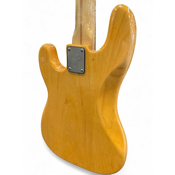 Vintage 1977 Fender Precision Bass Natural Electric Bass Guitar