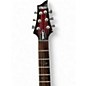 Used Schecter Guitar Research Demon 6 Crimson Red Burst Solid Body Electric Guitar