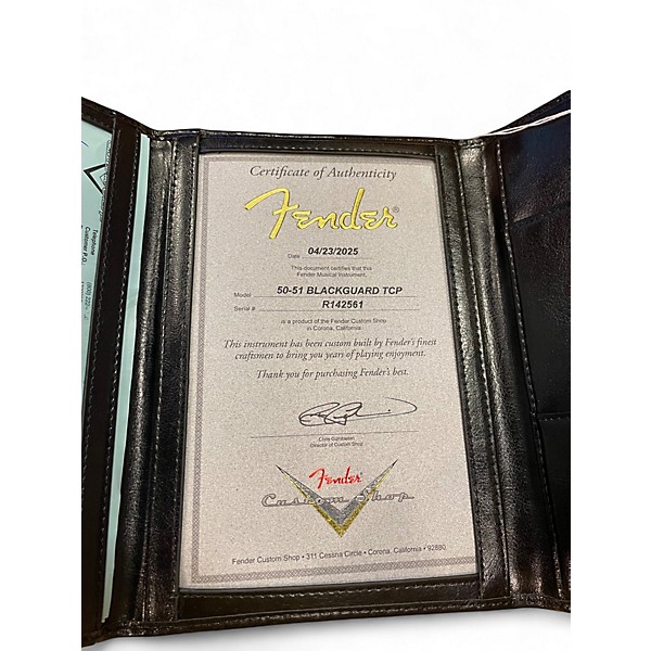 Used Fender CUSTOM SHOP 50-51 BLACKGUARD TCP NATURAL CREAM MAPLE Solid Body Electric Guitar