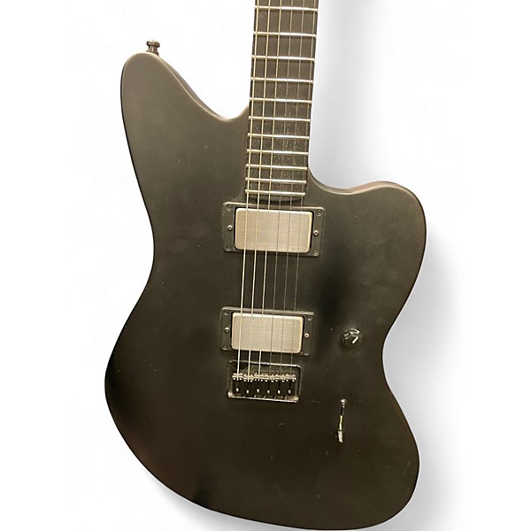 Used Fender Jim Root Signature Jazzmaster Black Solid Body Electric Guitar