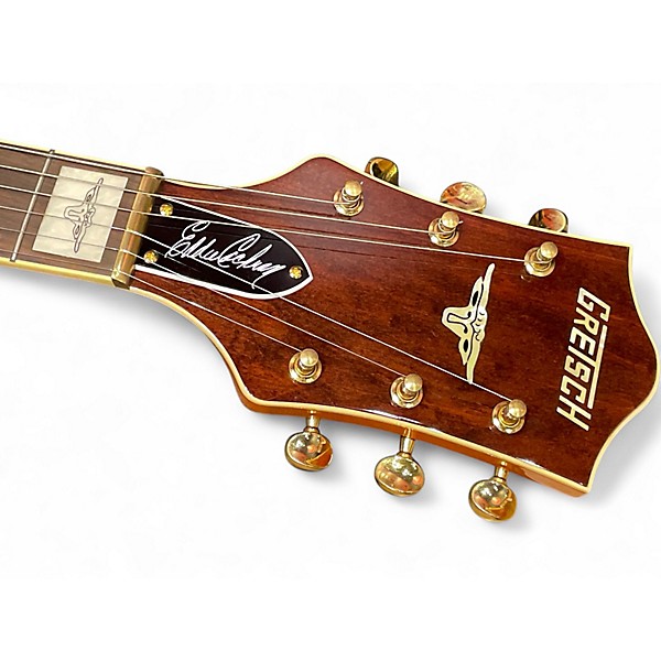 Used Gretsch Guitars G6120EC Orange Hollow Body Electric Guitar