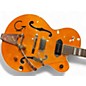Used Gretsch Guitars G6120EC Orange Hollow Body Electric Guitar