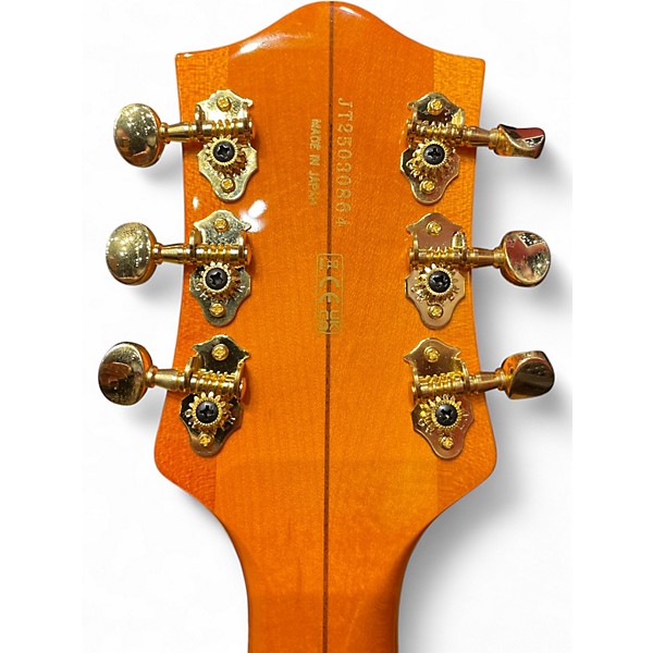 Used Gretsch Guitars G6120EC Orange Hollow Body Electric Guitar