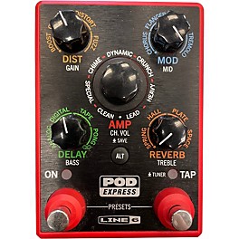 Used Line 6 POD EXPRESS Effect Processor
