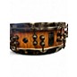 Used Mapex 14.25in Black Panther Design Lab Snare Drum Versatus Peach Burl Burst Drum thumbnail