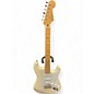 Used Fender Artist Series Jimmie Vaughan Tex-Mex Stratocaster Olympic White Solid Body Electric Guitar thumbnail