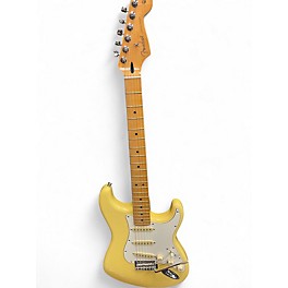 Used Fender Player II Stratocaster Hialeah Yellow Solid Body Electric Guitar