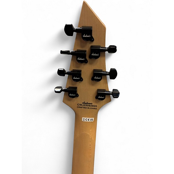 Used Jackson Dinky Arch Top JS22-7 DKA HT Black Solid Body Electric Guitar