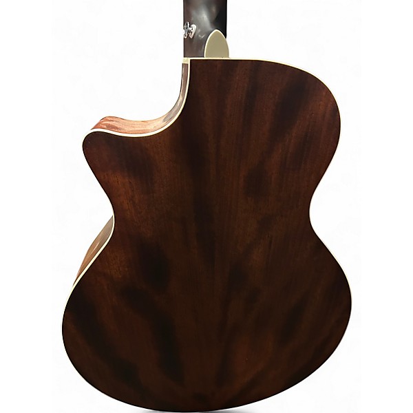 Used Ibanez AE140 Weathered Black Acoustic Electric Guitar