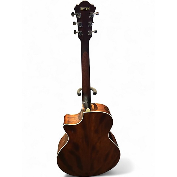 Used Ibanez AE140 Weathered Black Acoustic Electric Guitar