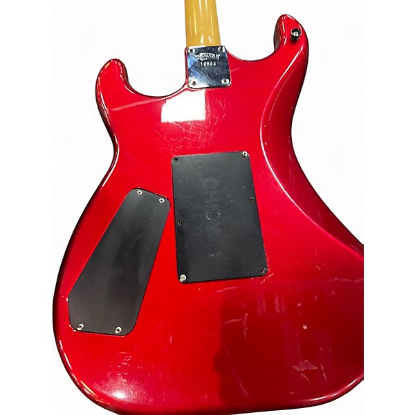 Used Kramer FOCUS W/FLOYD ROSE Red Solid Body Electric Guitar