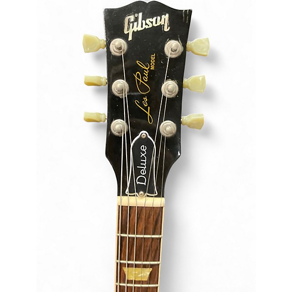 Used 1993 Gibson Les Paul Deluxe Gold Top Solid Body Electric Guitar