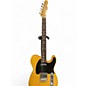 Used Fender foto flame telecaster Natural Solid Body Electric Guitar