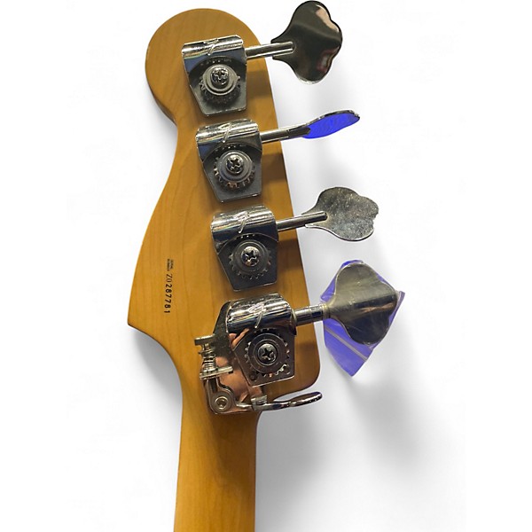 Used 1999 Fender American Standard PJ Bass 2 Color Sunburst Electric Bass Guitar