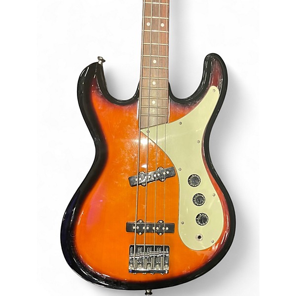 Used Aria DM380 Diamond 2 Color Sunburst Solid Body Electric Guitar