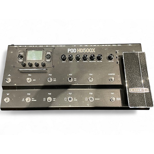 Used Line 6 Pod HD500X Amp Modeler Effect Processor