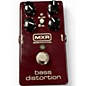 Used MXR m85 bass distortion  Effect Pedal thumbnail