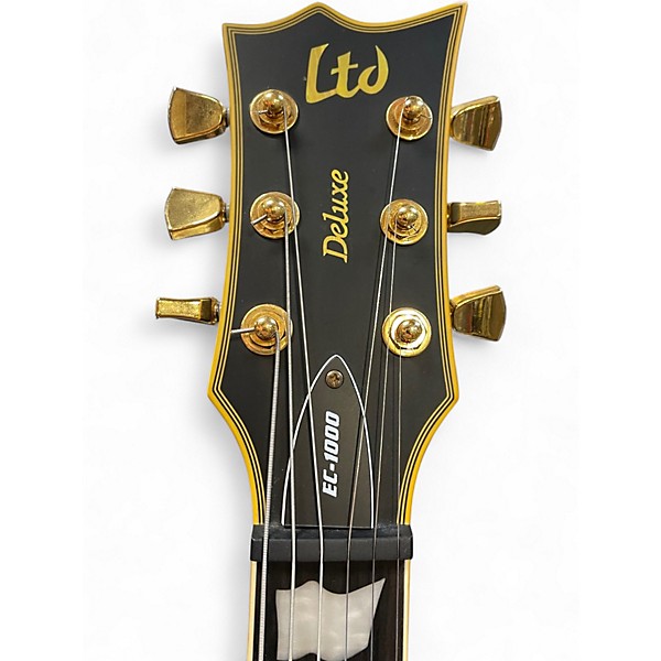 Used ESP LTD EC1000 Black Solid Body Electric Guitar