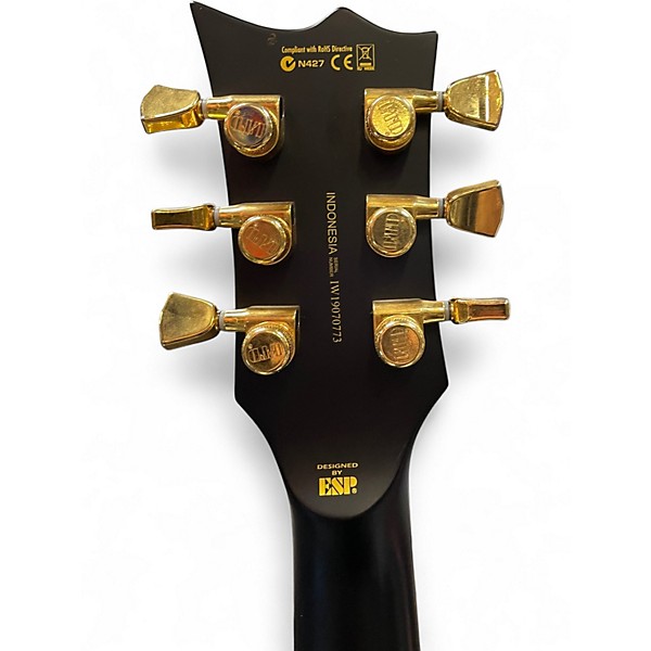 Used ESP LTD EC1000 Black Solid Body Electric Guitar