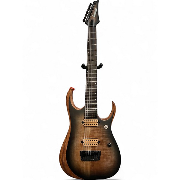 Used Ibanez RGD71AL Axion Antique Brown Stain Solid Body Electric Guitar