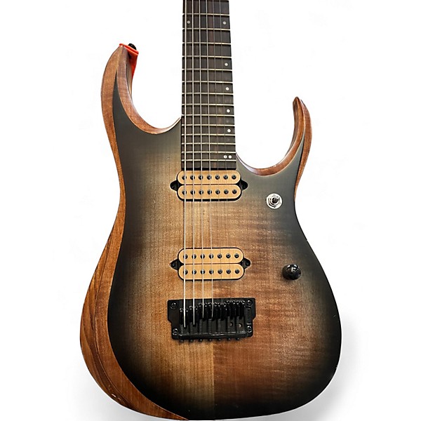 Used Ibanez RGD71AL Axion Antique Brown Stain Solid Body Electric Guitar