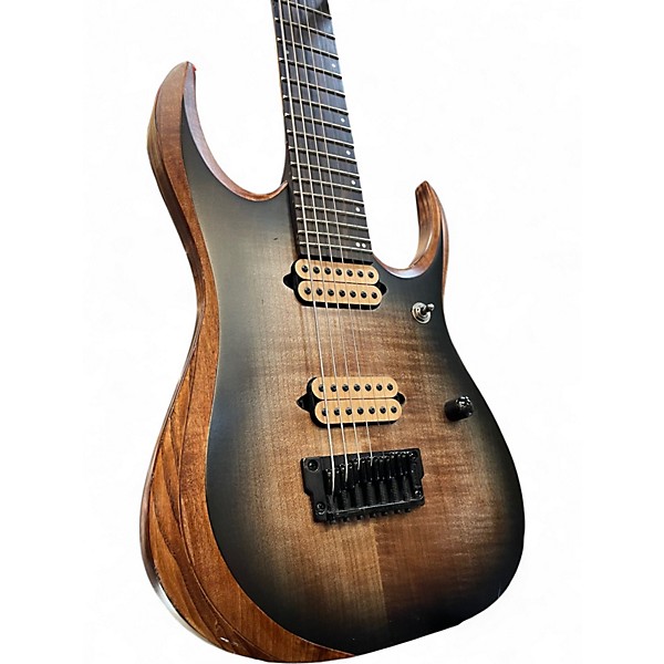 Used Ibanez RGD71AL Axion Antique Brown Stain Solid Body Electric Guitar