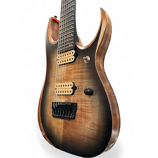 Used Ibanez RGD71AL Axion Antique Brown Stain Solid Body Electric Guitar