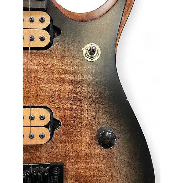 Used Ibanez RGD71AL Axion Antique Brown Stain Solid Body Electric Guitar
