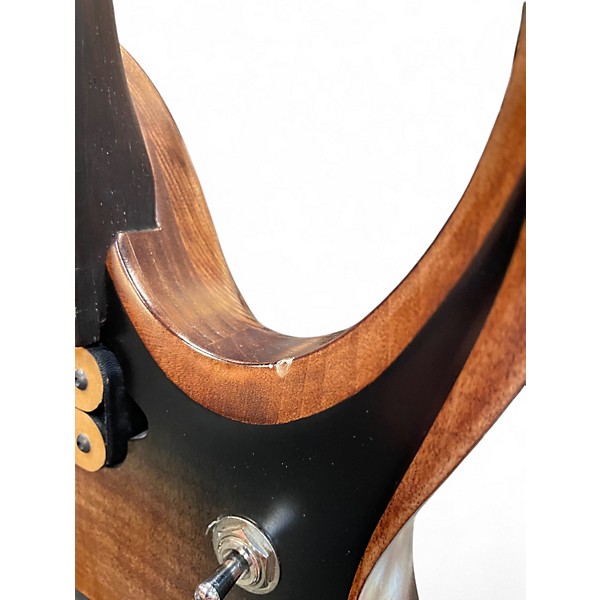 Used Ibanez RGD71AL Axion Antique Brown Stain Solid Body Electric Guitar