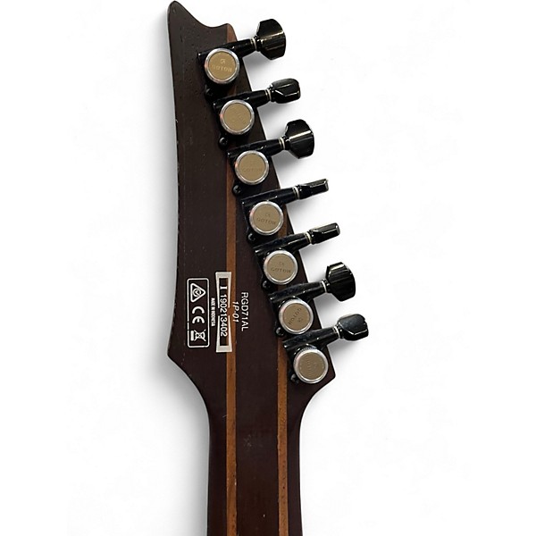 Used Ibanez RGD71AL Axion Antique Brown Stain Solid Body Electric Guitar