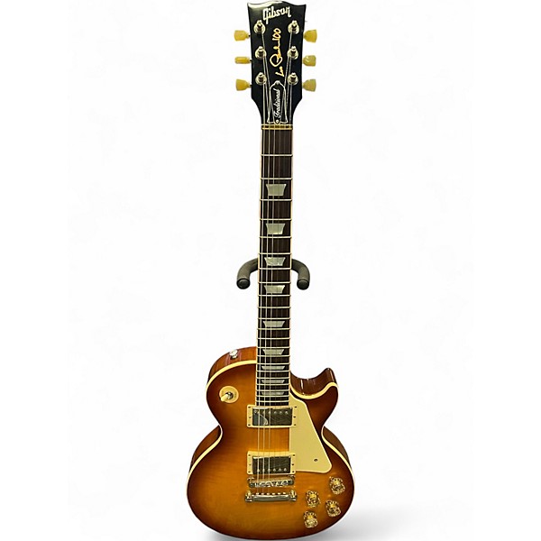 Used 2018 Gibson les paul Honey Burst Solid Body Electric Guitar