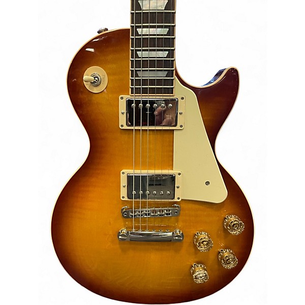 Used 2018 Gibson les paul Honey Burst Solid Body Electric Guitar