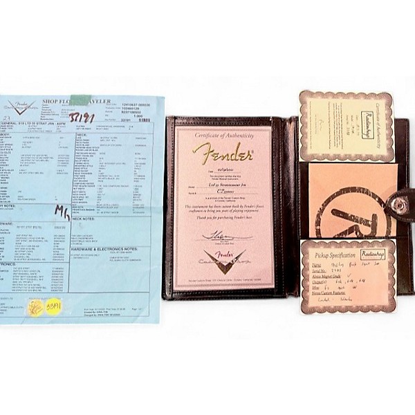 Used 2021 Fender 1955 Relic Stratocaster Seafoam Green Solid Body Electric Guitar