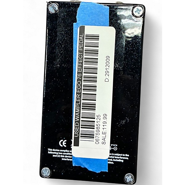 Used Wampler Ego 76 Effect Pedal