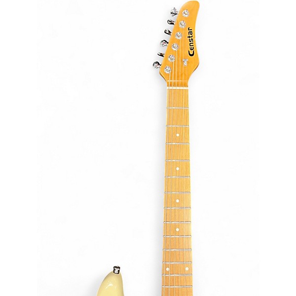 Used Censtar Strat Cream Solid Body Electric Guitar