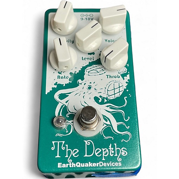 Used EarthQuaker Devices The Depths Optical Vibe Machine Effect Pedal