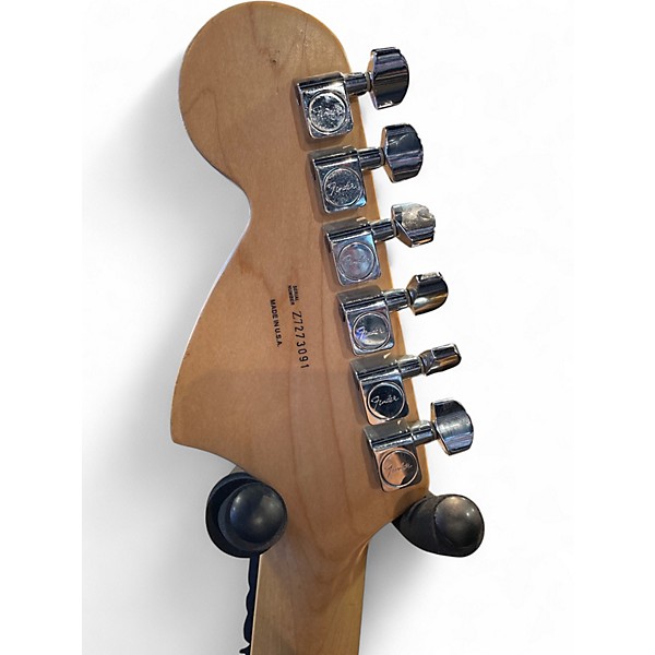 Used 2007 Fender Highway One Stratocaster Black Solid Body Electric Guitar