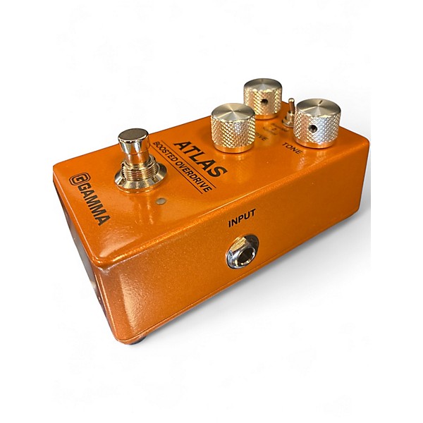 Used Gamma Atlas Boosted Overdrive Effect Pedal