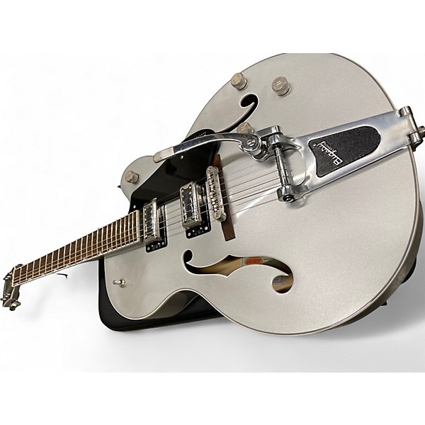 Used Gretsch Guitars G5420T Electromatic Silver Hollow Body Electric Guitar