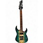 Used Ibanez RG421PB Green Solid Body Electric Guitar thumbnail