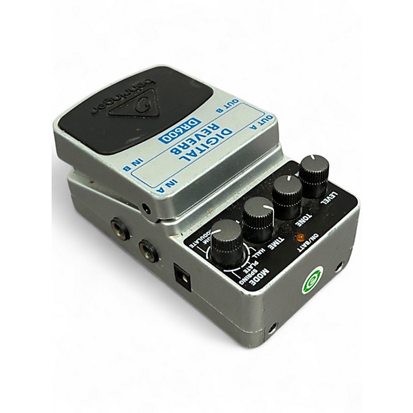 Used Behringer DR600 Digital Stereo Reverb Effect Pedal