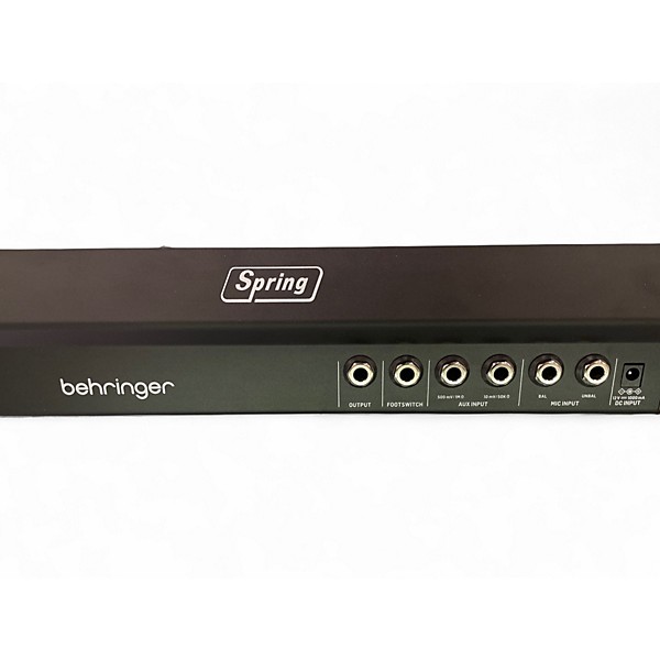 Used Behringer Spring Reverberation 647 Effects Processor