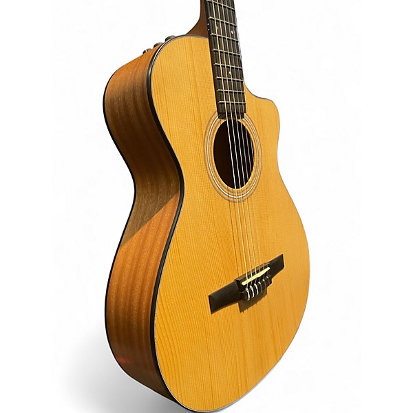 Used Taylor 112CE-N Grand Concert Natural Classical Acoustic Electric Guitar