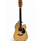 Used Zager ZAD-50CE/N Natural Acoustic Electric Guitar thumbnail