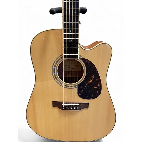 Used Zager ZAD-50CE/N Natural Acoustic Electric Guitar